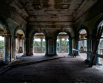 abandoned dance hall